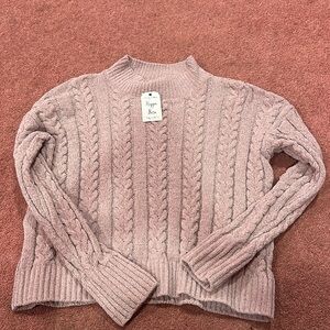 blush pink sweater , brand new